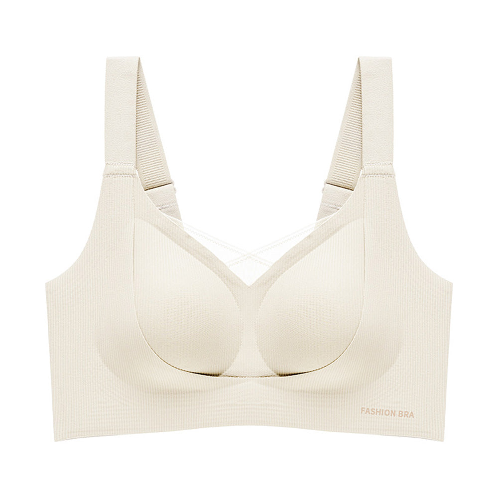 【クラウドシリーズ】スリミングブラ|自然な透け感でボリュームバストも美しくカバー