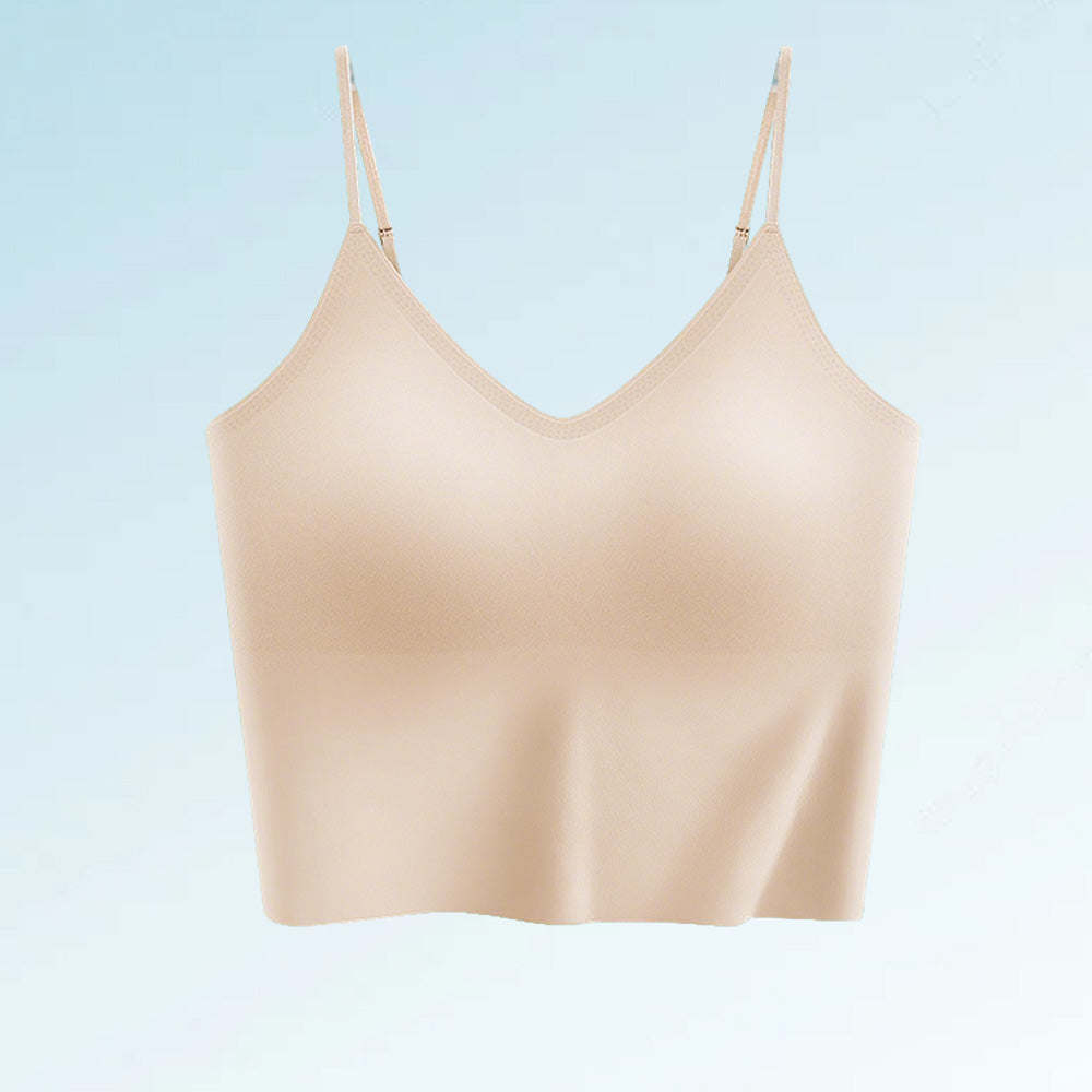 【シームレス×肌にやさしい】 無縫製ブラジャー | 驚くほど軽くて快適、ストレスフリーな着け心地