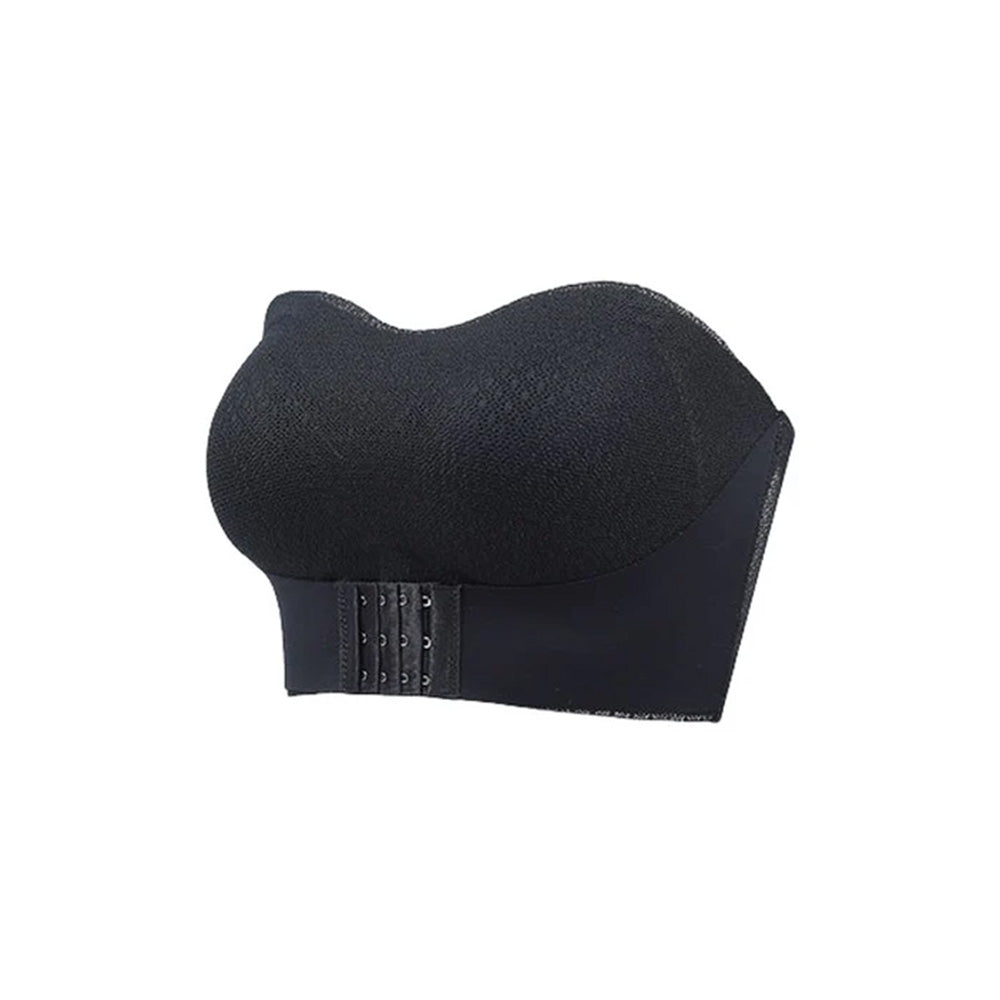 【チューブトップブラ】シームレス×超強力ホールド|しっかり支えて美谷間メイク|新作ストラップレスブラ